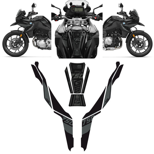 BMW F750GS F850GS 2018-2022 40 Years Edition Tank Pad Decals Body Graphics Kit Waterproof Motorcycle Sticker Set