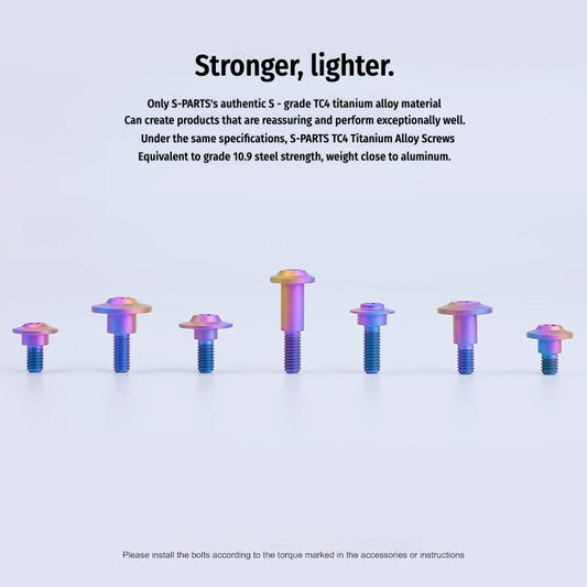 SPARTS M5 Titanium Button Head Shoulder Bolt