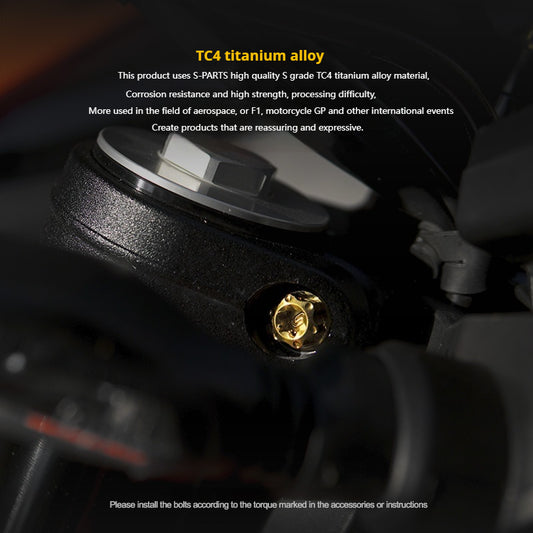 SPARTS KTM Duke 390 Full Bike Titanium Bolt Kit | Premium TC4 Motorcycle Fasteners