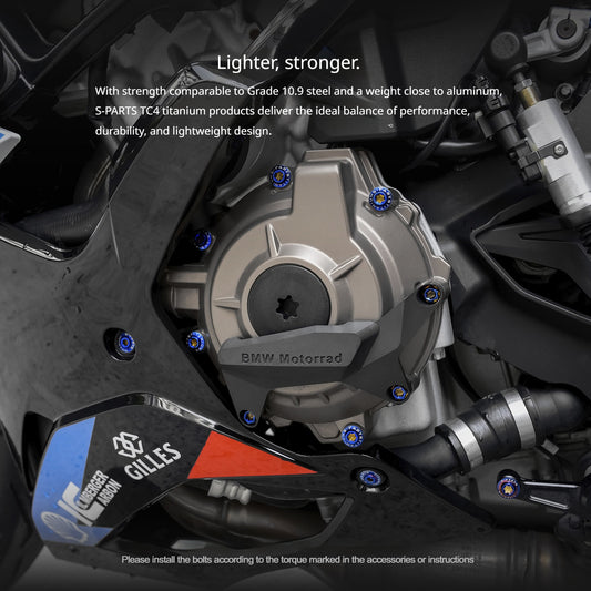 S-PARTS Titanium Bolts Kit for BMW S1000RR M Version