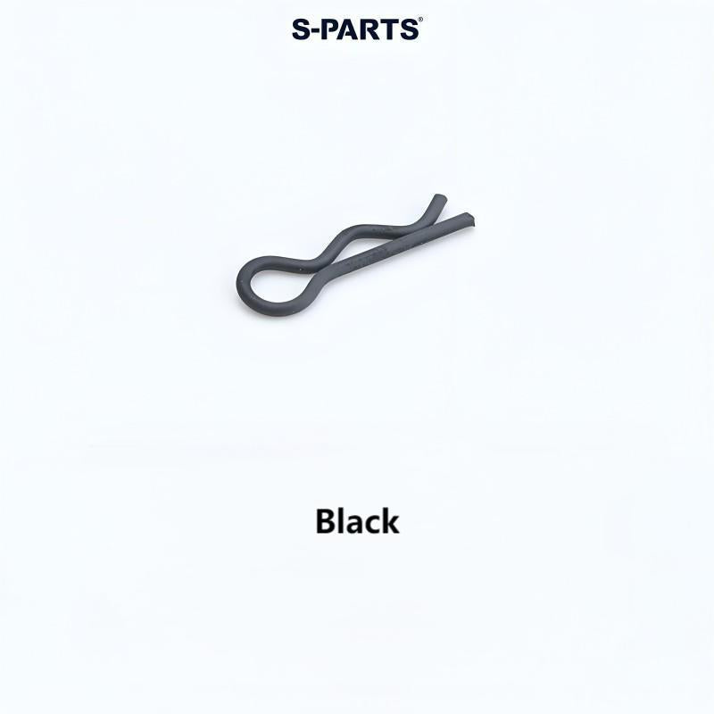 S-PARTS Titanium R Clip Pin 17.5mm Motorcycle Brake Caliper Fastener Retaining Pin Bolt Accessory