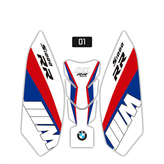 BMW S1000RR Tank Pad & Gas Anti Slip Stickers