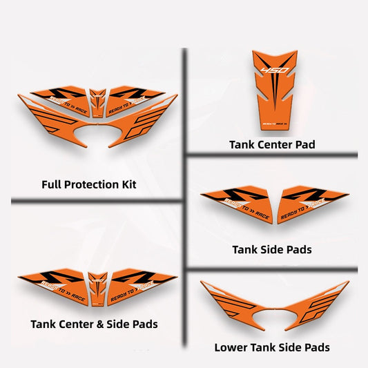 Fuel Tank Protector Anti-Wear Sticker Kit Waterproof Decal Pad for 2026 KTM 450 RC