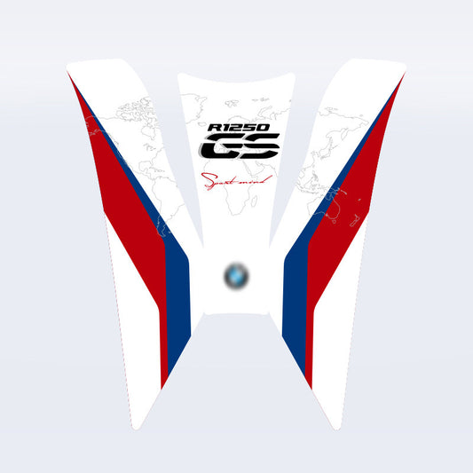 BMW R1250GS Tank Grip Pad Fishbone Tank Protector Anti-Slip Fuel Tank Protection Decal Motorcycle Accessories