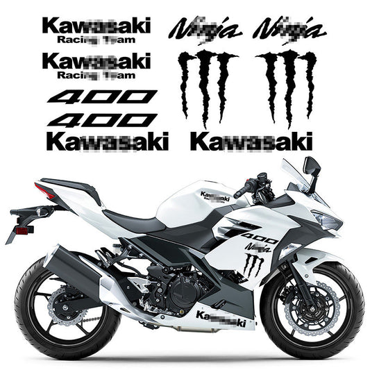 Kawasaki Ninja 400 Claw Graphics Full Body Decal Kit Waterproof Motorcycle Stickers