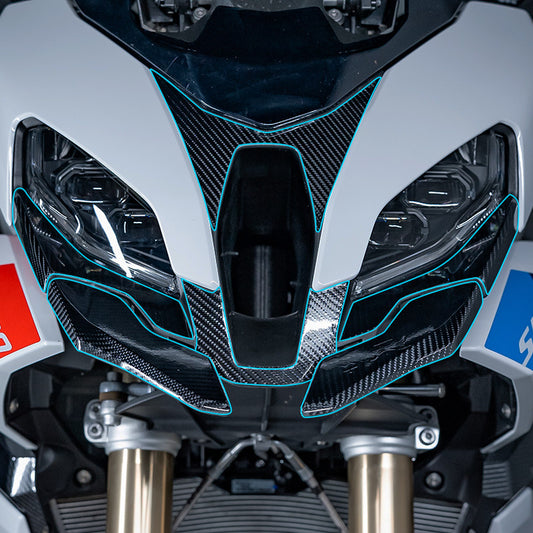 BMW S1000XR 2021-2023 Carbon Fiber Body Protection Decals PVC Anti-Slip Tank Pads Motorcycle Accessories