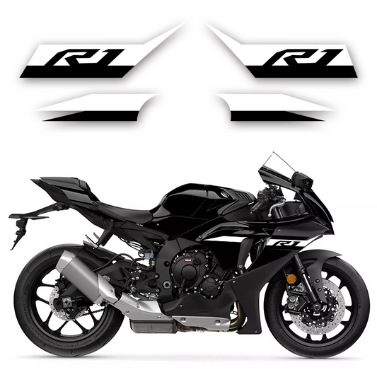 Yamaha YZF-R1 Motorcycle Side Fairing Stripe Graphics Decals Reflective Waterproof Stickers