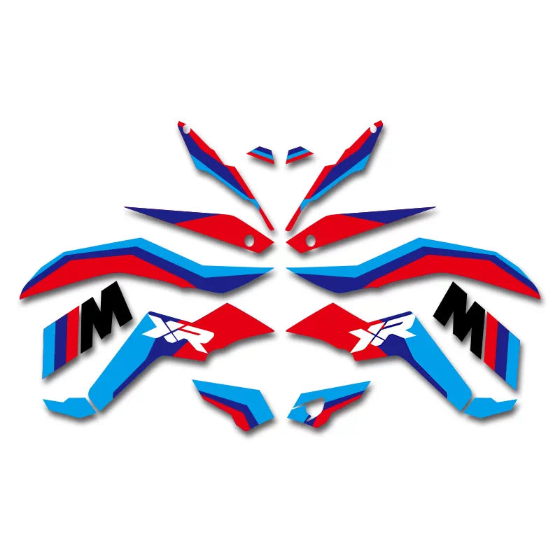 BMW F900XR 2020–2024 Thunder Edition Full Graphics Kit | Waterproof Motorcycle Decals