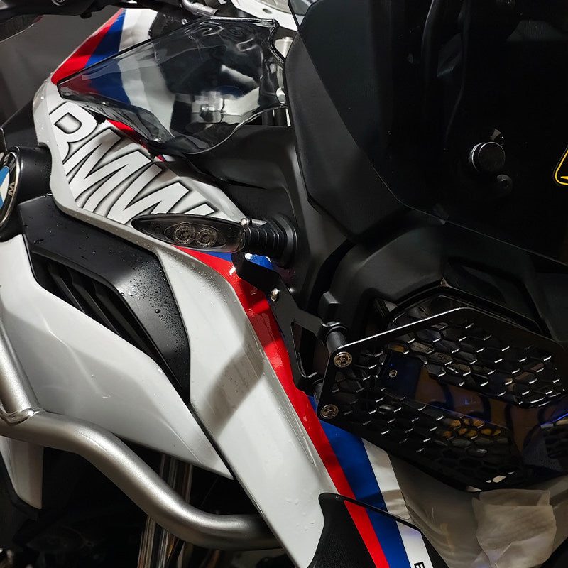 BMW F750GS Fuel Tank Fishbone Grip Pad Sticker Kit Motorcycle Tank Decal Waterproof Anti-Slip Styling Graphics Set