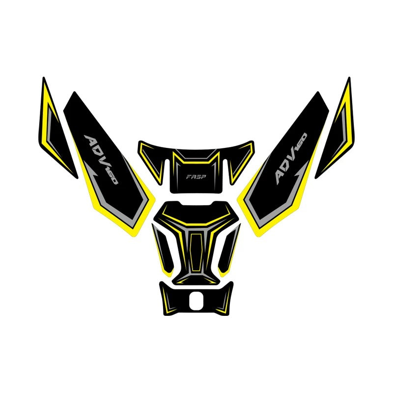 Honda ADV160 Fuel Tank Protection Sticker | Thickened Scratch-Resistant Decal