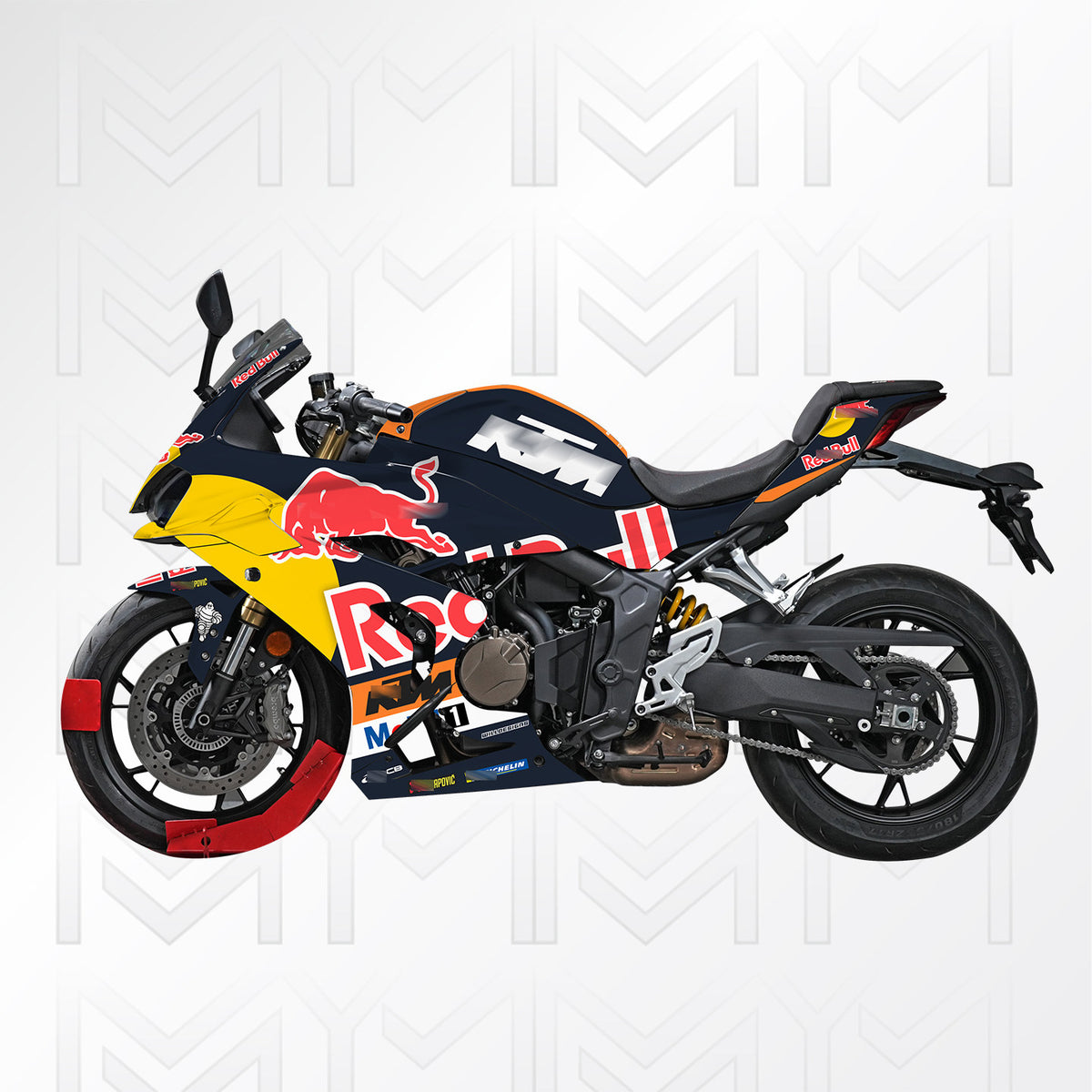 QJMOTOR 600RS 800 Motorcycle Creative Graphics Decal Kit
