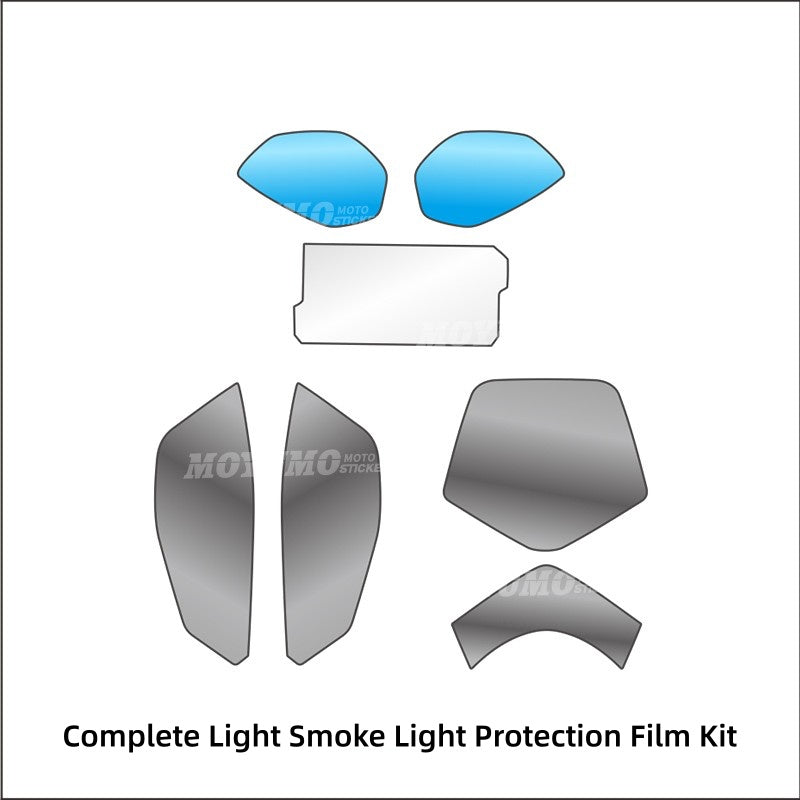 KTM DUKE 390 (2024–2026) Nano Crystal TPU Dashboard Screen Protector Self-Healing Headlight & Taillight Protection Film Motorcycle Accessories