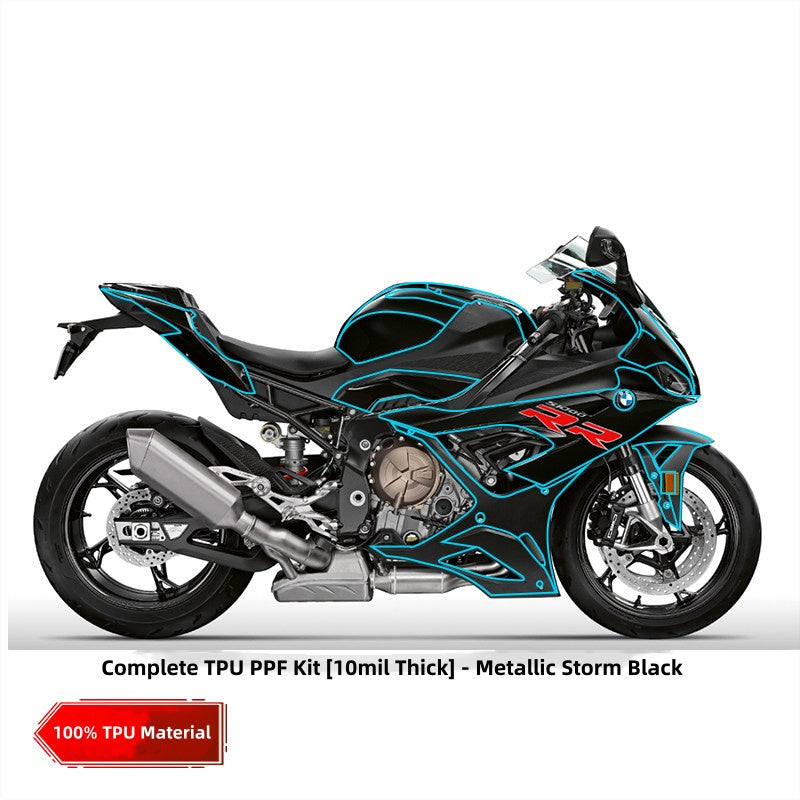 TPU Paint Protection Film for BMW S1000RR Nano Crystal Self-Healing Body & Tank Protection Film Motorcycle Accessories