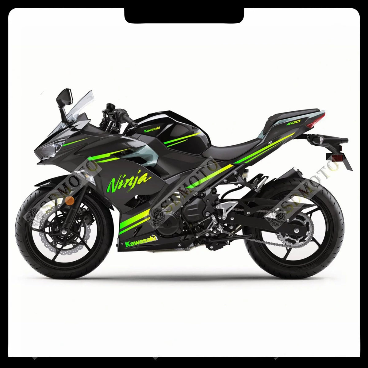 Kawasaki Ninja 400 ZX-4R Full Body Decals Waterproof Motorcycle Graphics Stickers
