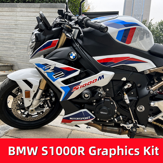 BMW S1000R Body Sticker Decal Kit Custom Graphics Waterproof Motorcycle Livery Styling Set