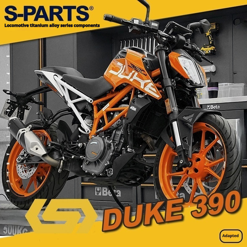 SPARTS KTM Duke 390 Full Bike Titanium Bolt Kit | Premium TC4 Motorcycle Fasteners