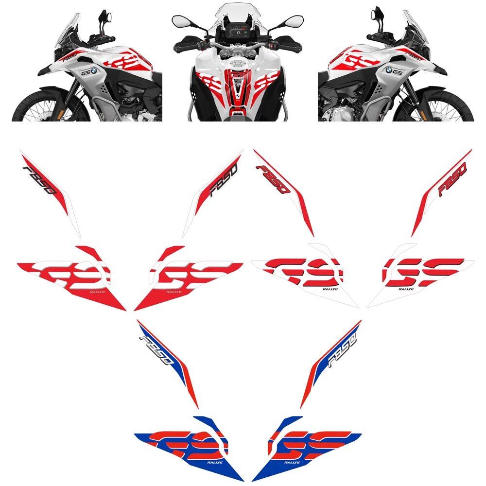 BMW F750GS / F850GS / F850GS ADV (2018–2021) 40th Anniversary Edition Body Sticker Decal Kit Motorcycle Graphics Wrap