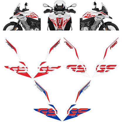 BMW F750GS / F850GS / F850GS ADV (2018–2021) 40th Anniversary Edition Body Sticker Decal Kit Motorcycle Graphics Wrap