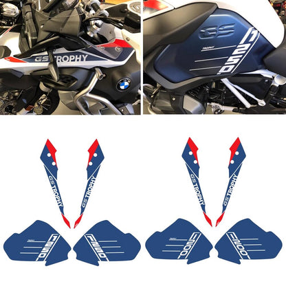 BMW R1250GS Adventure / R1200GS Trophy Fuel Tank Beak Decal Sticker Set (2014–2023)