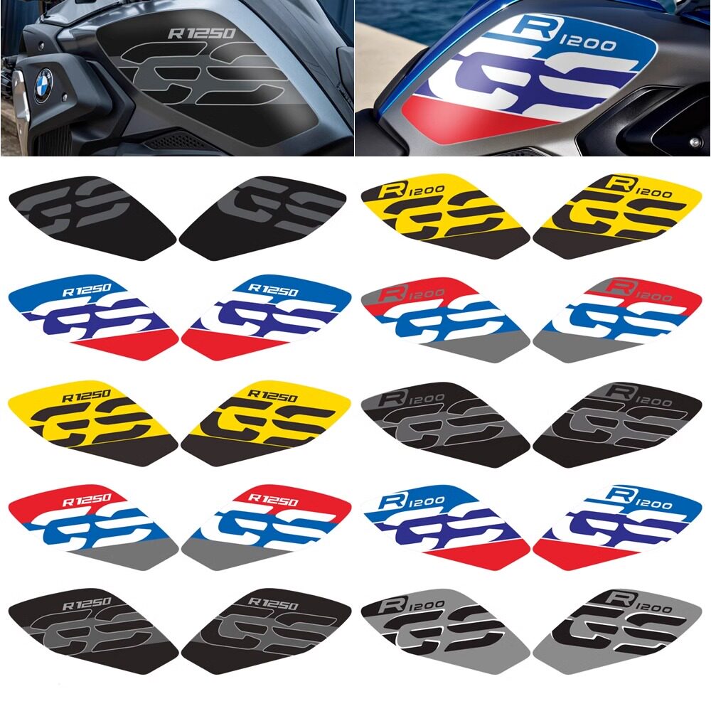 BMW R1200GS / R1250GS (2017–2022) Fuel Tank Side Decal Sticker Kit Waterproof Adventure Graphics Wrap
