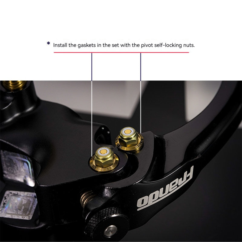 SPARTS Titanium Alloy Bolt Screw Set for Frando 9NB Master Cylinder - Motorcycle Hydraulic Clutch/Brake Modification