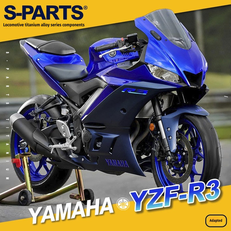 SPARTS Titanium Front End and Brake Fastener Kit for Yamaha YZF-R3