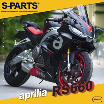 S-PARTS Titanium Complete Bolts Hardware Kit for Aprilia RS660 (2021+)