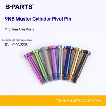 SPARTS Titanium Pivot Bolt & Lock Nut for Frando 9NB Master Cylinder