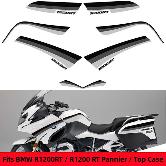 BMW R1200RT / R 1200 RT Luggage Box Fuel Tank Fender Protection Sticker Kit Paint Protection Film Motorcycle Exterior Protection Decal Set