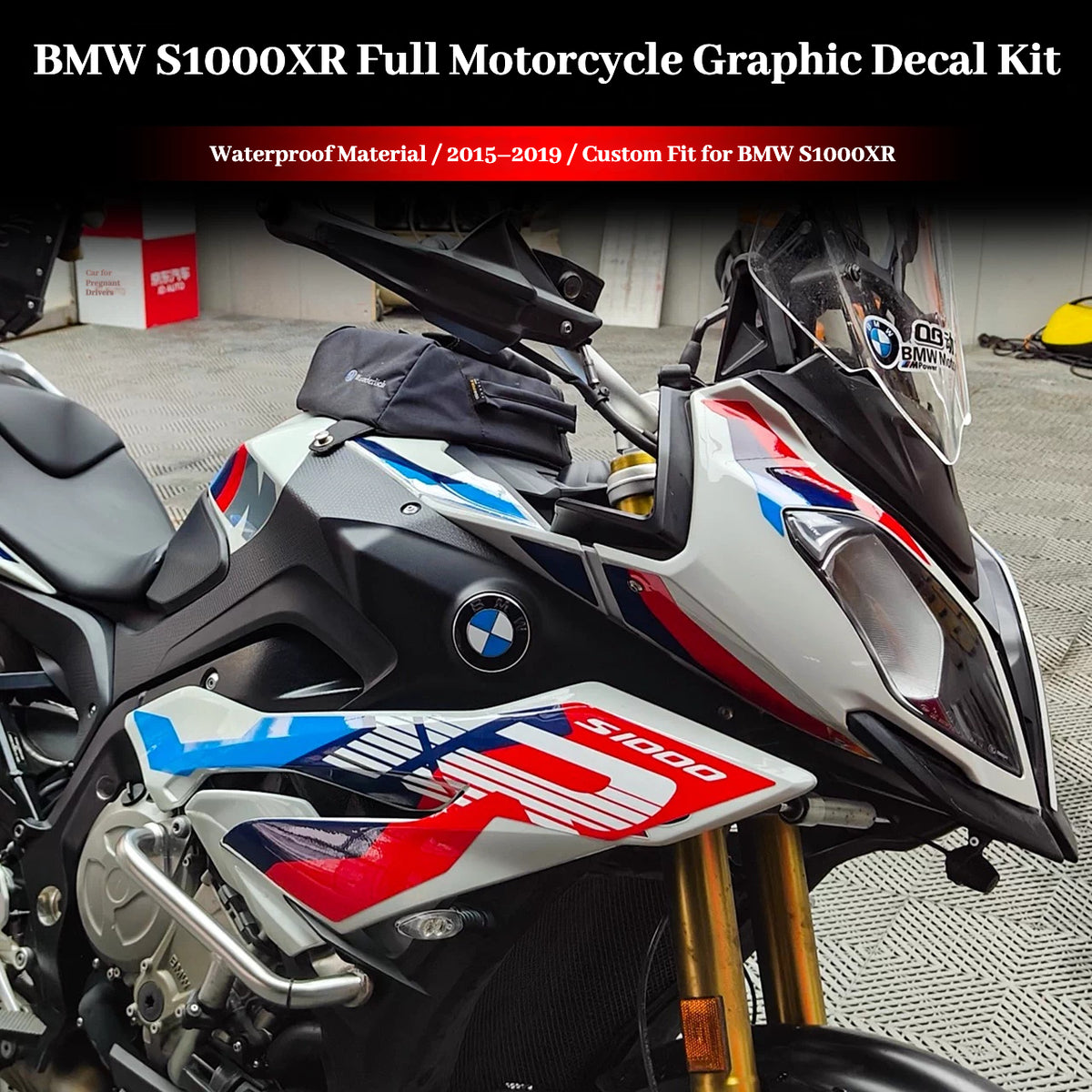 BMW F900XR S1000XR Full Motorcycle Graphic Decal Kit Waterproof Body Stickers