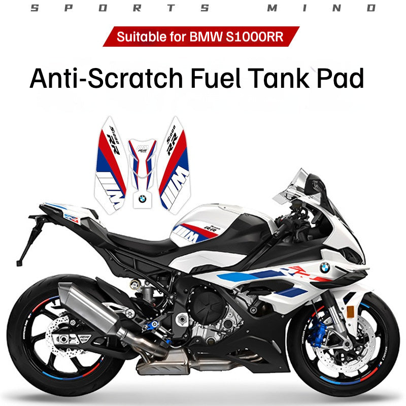 BMW S1000RR Tank Pad & Gas Anti Slip Stickers
