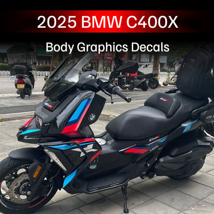 BMW C400X 2025 Body Sticker Decal Kit Custom Graphics Waterproof Motorcycle Livery Wrap Set