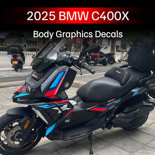 BMW C400X 2025 Body Sticker Decal Kit Custom Graphics Waterproof Motorcycle Livery Wrap Set