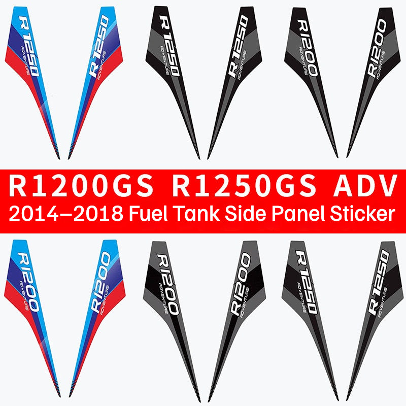 BMW R1200GS / R1250GS ADV Fuel Tank Side Panel Sticker 2014-2018 Side Fairing Decal Adventure Motorcycle Graphics Accessories