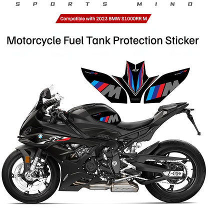 BMW S1000RR M1000RR 2023+ Tank Grip Pads Anti-Slip Tank Protection Stickers Motorcycle Accessories