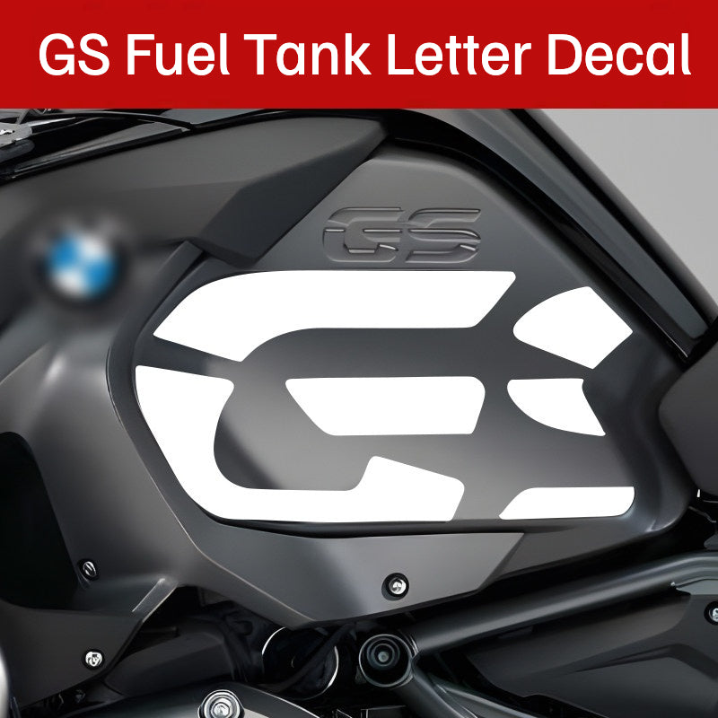 BMW R1250GS / R1200GS ADV Fuel Tank “GS” Letter Sticker Waterproof Graphic Decal