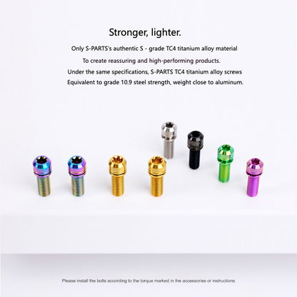 SPARTS A2 Series M7x18mm Titanium Bolt