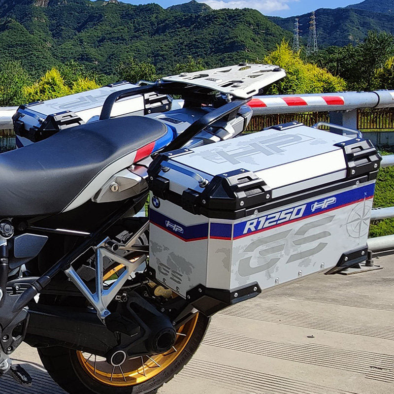 BMW F750GS / F850GS / R1250GS ADV OEM Aluminum Pannier Sticker Kit