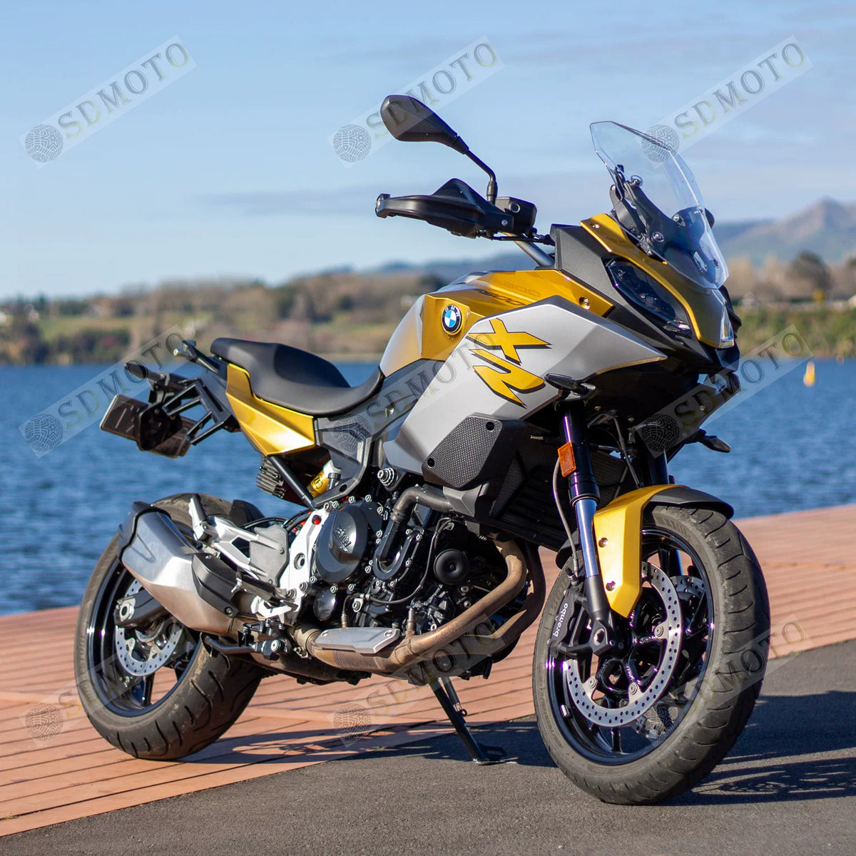BMW F900XR Triple Side Panel Decals Waterproof Sun Resistant Motorcycle Stickers