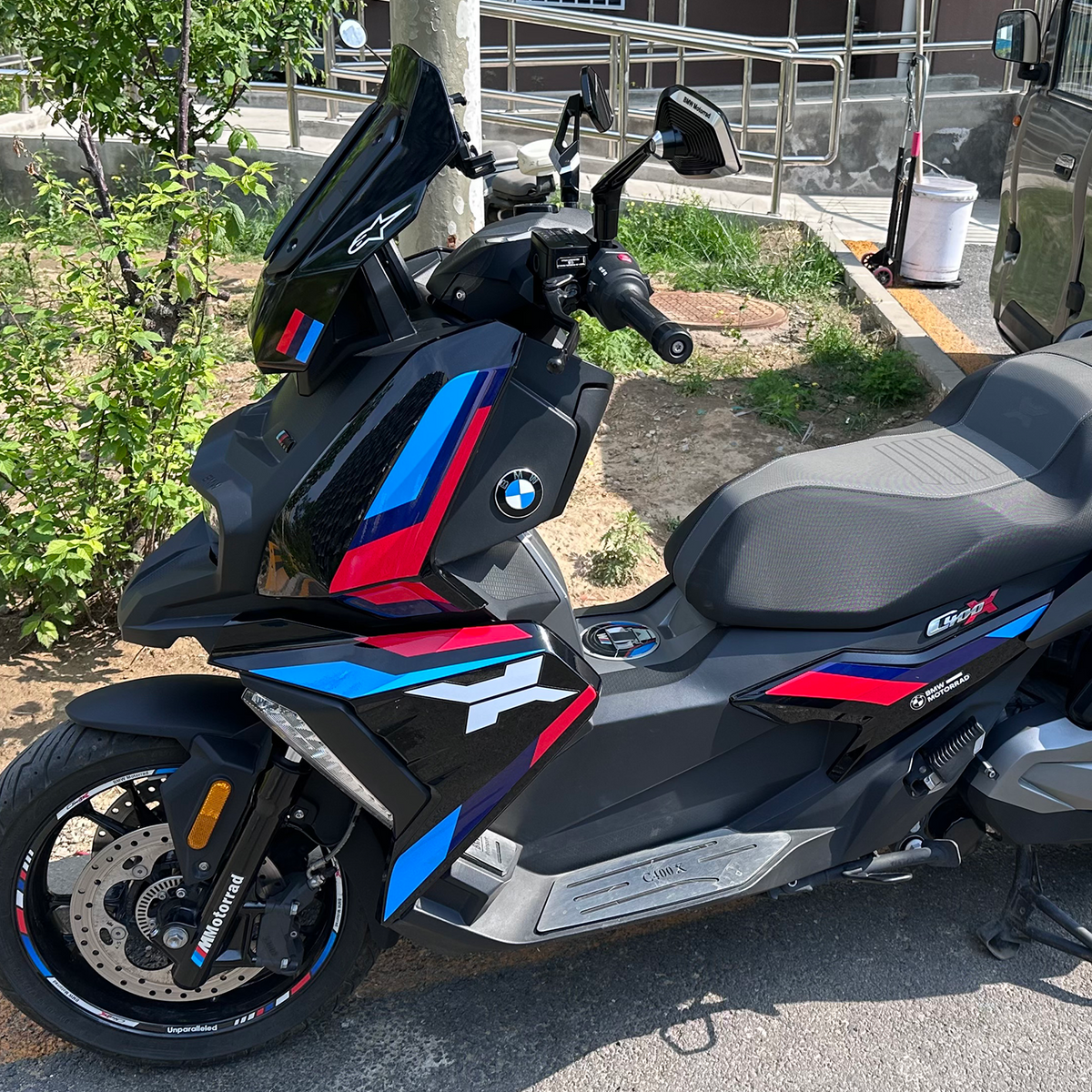 BMW C400X 2025 Body Sticker Decal Kit Custom Graphics Waterproof Motorcycle Livery Wrap Set