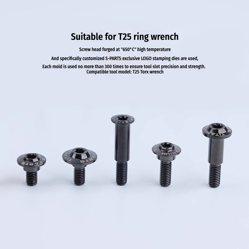 SPARTS M5 Titanium Button Head Shoulder Bolt