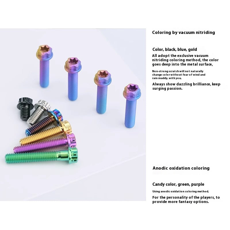 SPARTS M8 A3 Titanium Bolts TC4 Standard Head Fasteners
