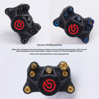 SPARTS Titanium Bolt Kit for Brembo Basic 2-Piston & 4-Piston Calipers| Motorcycle Brake System Upgrade