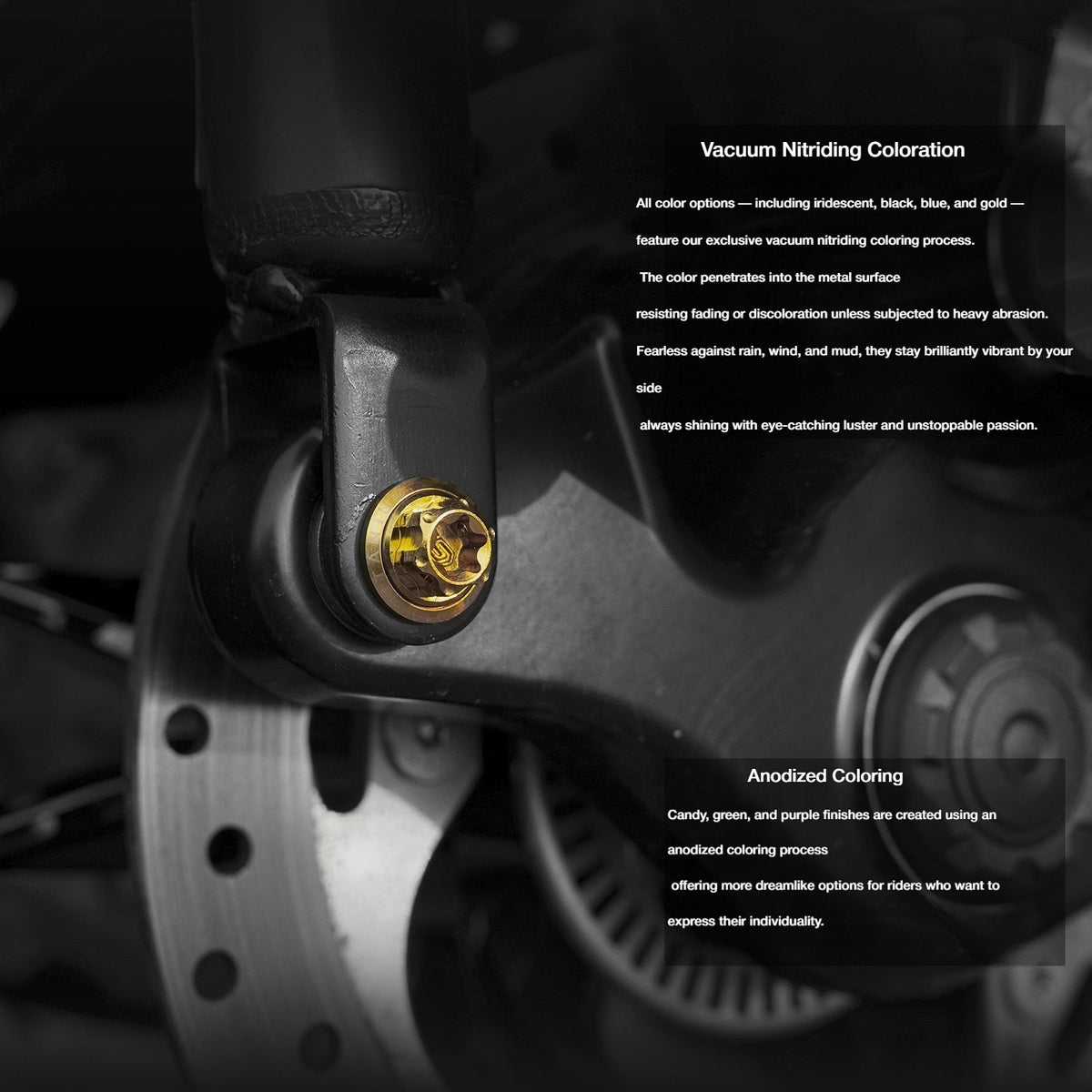 SPARTS Titanium Bolts Kit for BMW C400GT | Brake Calipers, Disc Rotors & Upgrade Accessories
