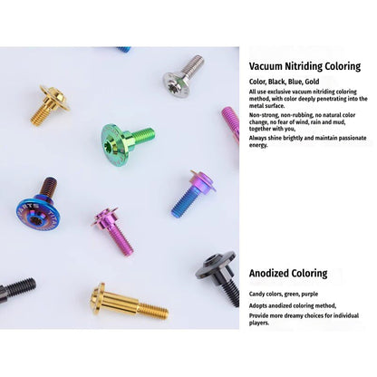 SPARTS M5 Titanium Button Head Shoulder Bolt