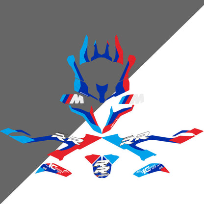 BMW S1000RR S1000 RR 2019-2022 Motorcycle Body Sticker Kit Waterproof Fairing Decal Full Bike Styling Protection Graphics Accessories