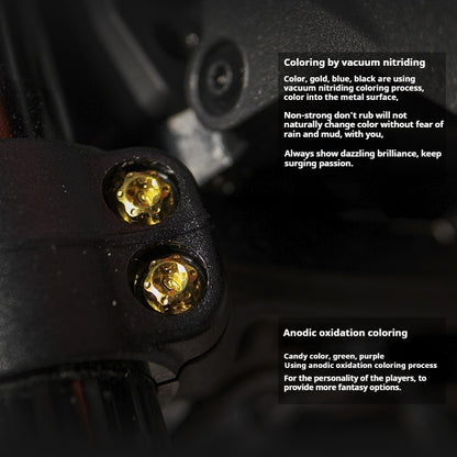 SPARTS KTM Duke 390 Full Bike Titanium Bolt Kit | Premium TC4 Motorcycle Fasteners