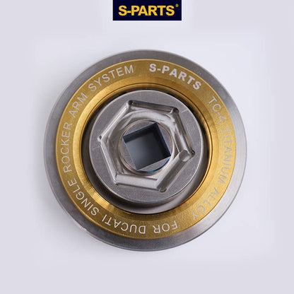 SPARTS Titanium M48 Rear Axle Nut Tool for Ducati V4 V2 Streetfighter Diavel