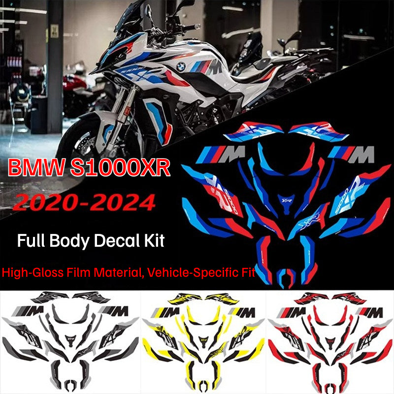 BMW S1000XR 2020-2024 Full Body Graphics Decal Kit
