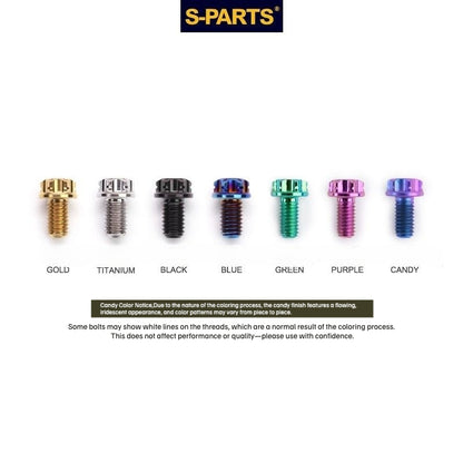 SPARTS M10 L12-120mm P1.25 A3 Series Standard Head Titanium Bolt |  Motorcycle  Upgrade